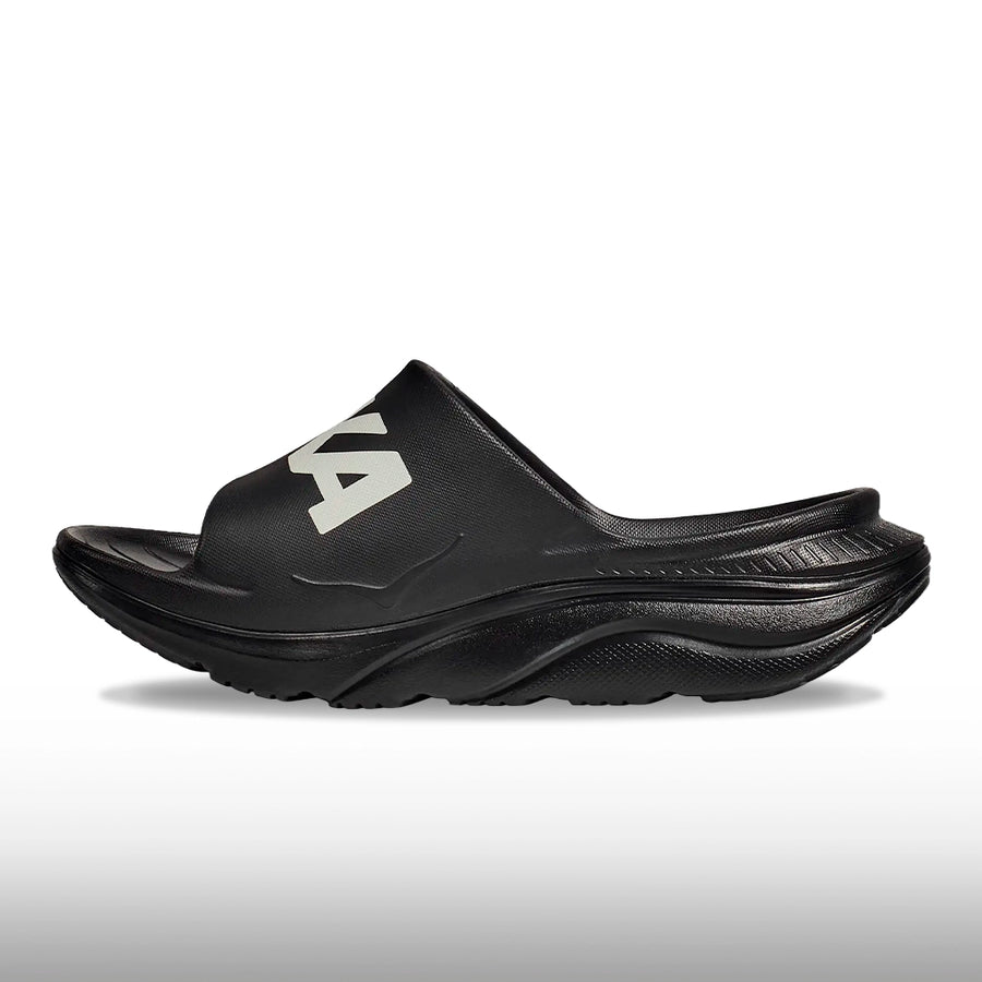 Hoka Ora Athletic Slide Unisex Black White