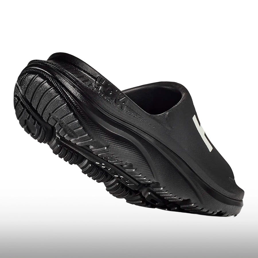 Hoka Ora Athletic Slide Unisex Black White