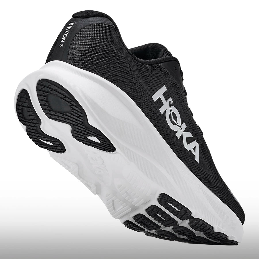 Hoka Rincon 5 Hombre Black White