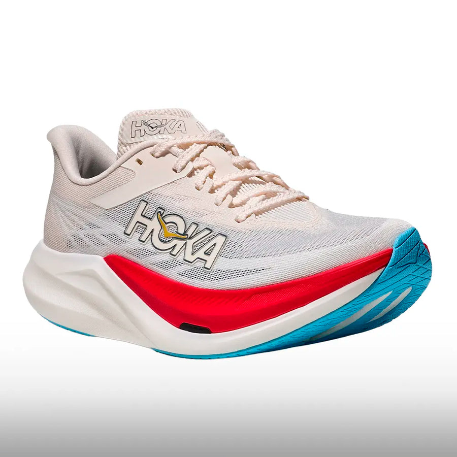Hoka Rocket X 3 Unisex Alabaster Frost