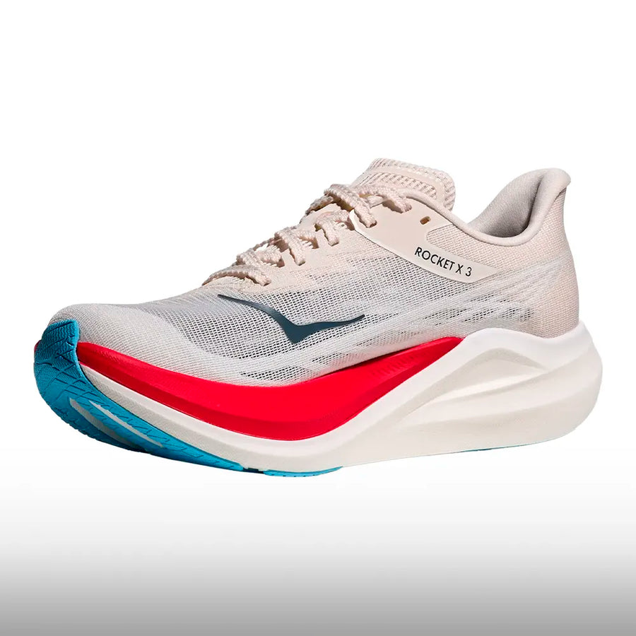 Hoka Rocket X 3 Unisex Alabaster Frost