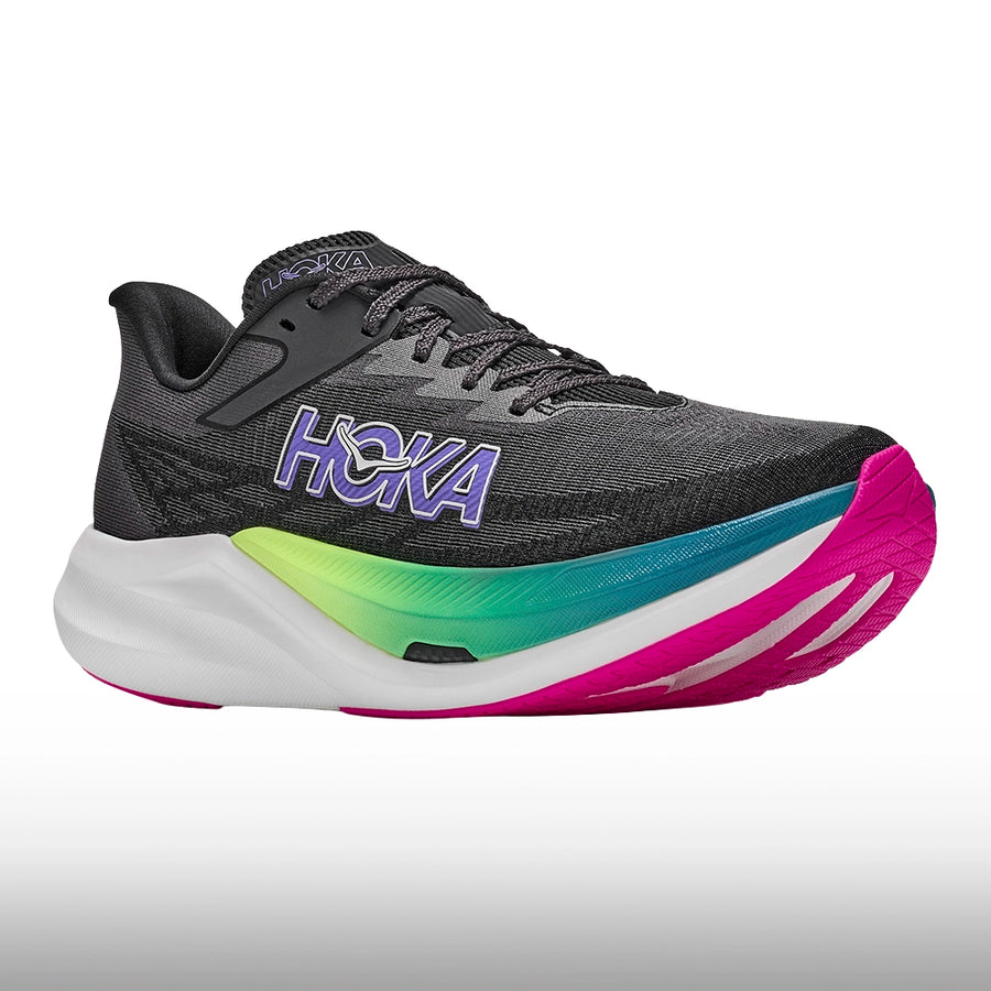 Hoka Rocket X 3 Unisex Black Neon Nebula