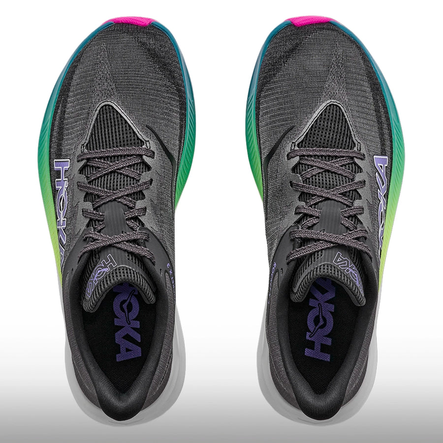 Hoka Rocket X 3 Unisex Black Neon Nebula