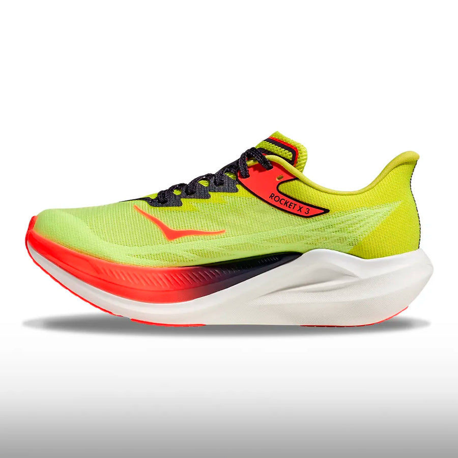Hoka Rocket X 3 Unisex Neon Yuzu Squid Ink