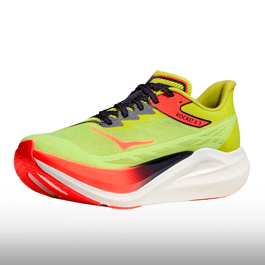 Hoka Rocket X 3 Unisex Neon Yuzu Squid Ink
