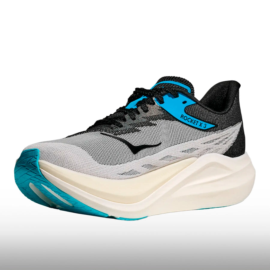 Hoka Rocket X 3 Unisex White Black