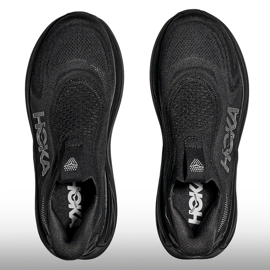 Hoka Skyward Laceless Hombre Black