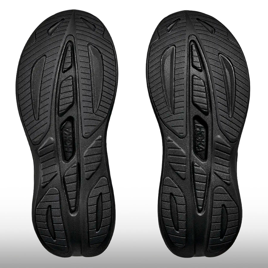 Hoka Skyward Laceless Hombre Black