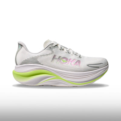 Hoka Skyward X 2 Blue Mujer White Neon Yuzu
