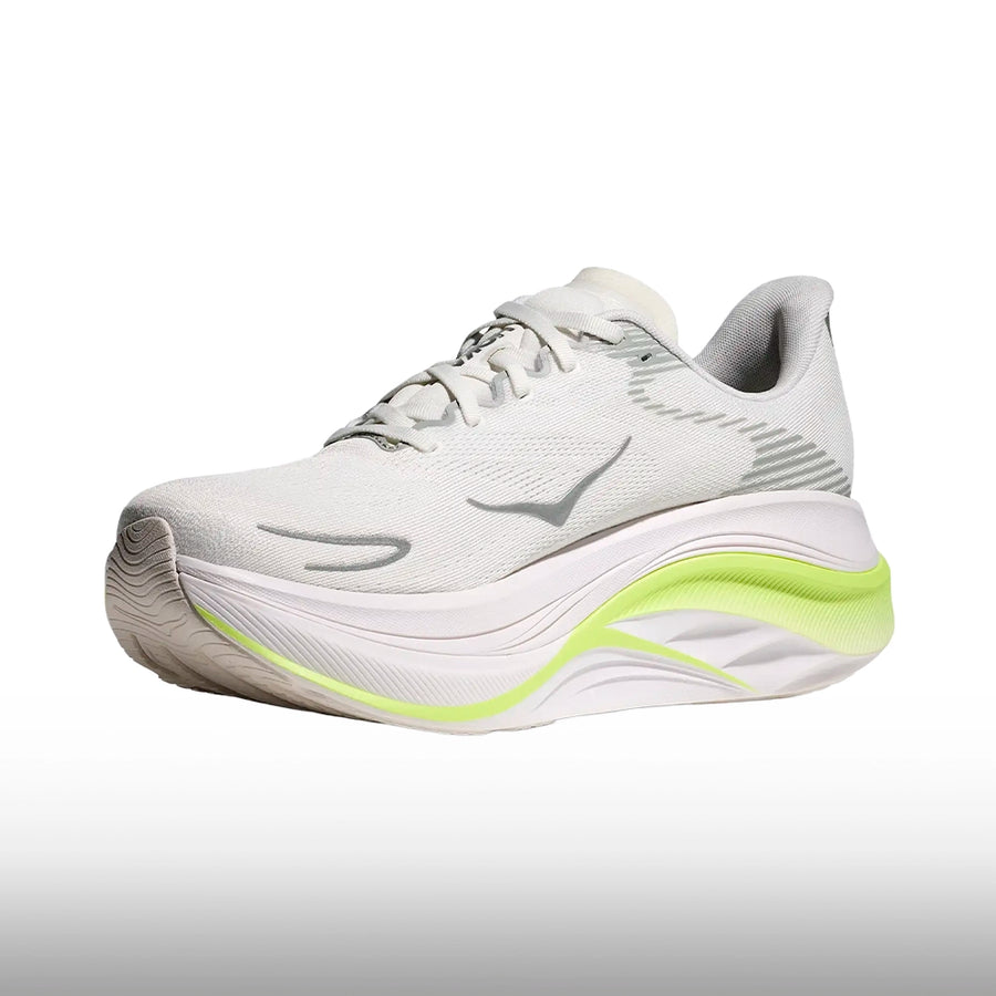 Hoka Skyward X 2 Blue Mujer White Neon Yuzu