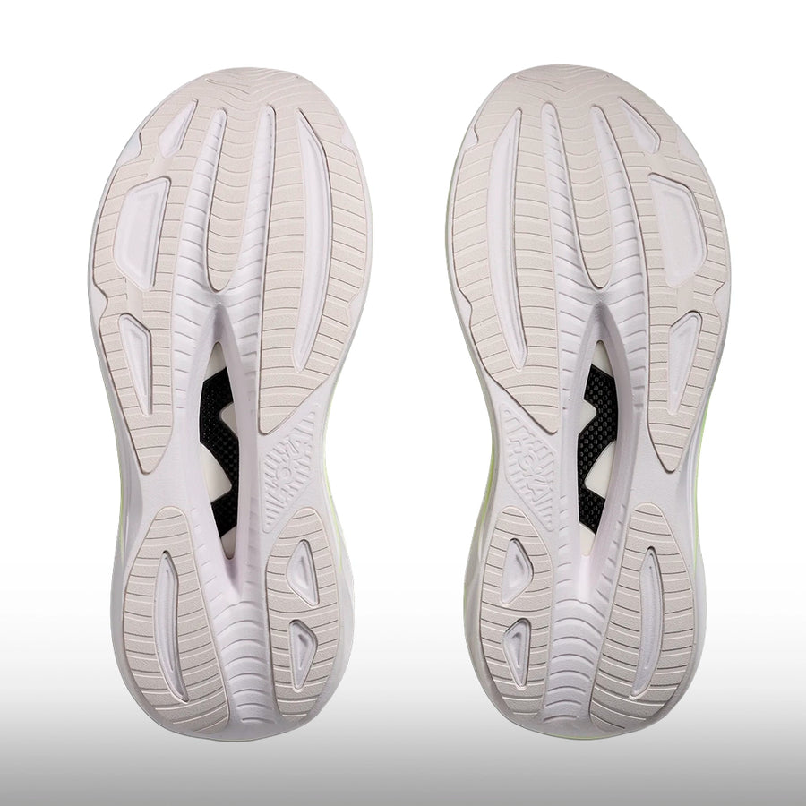 Hoka Skyward X 2 Blue Mujer White Neon Yuzu