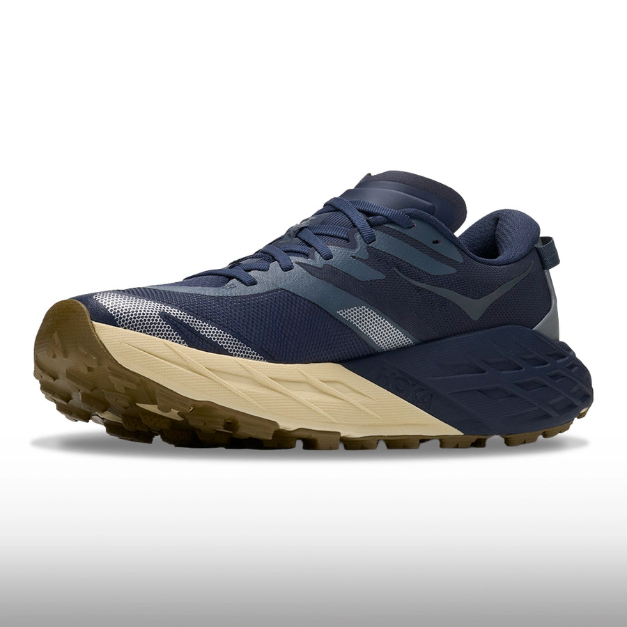 Hoka Speedgoat 7 Hombre Varsity Navy Barley Flour