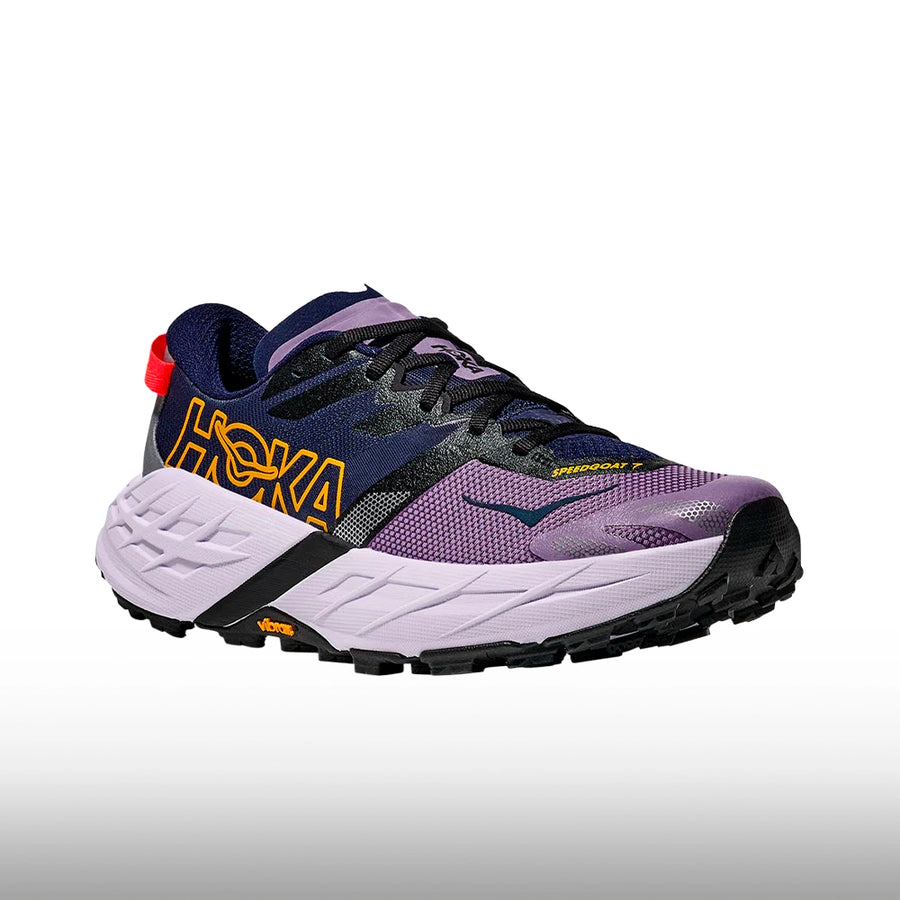 Hoka Speedgoat 7 Mujer Berry Jam Starlight Glow