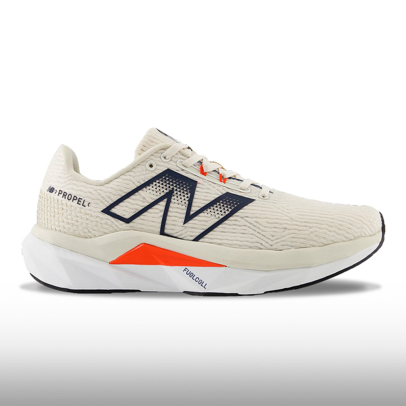 New Balance FuelCell Propel v5 Hombre Linen Navy Neo Flame