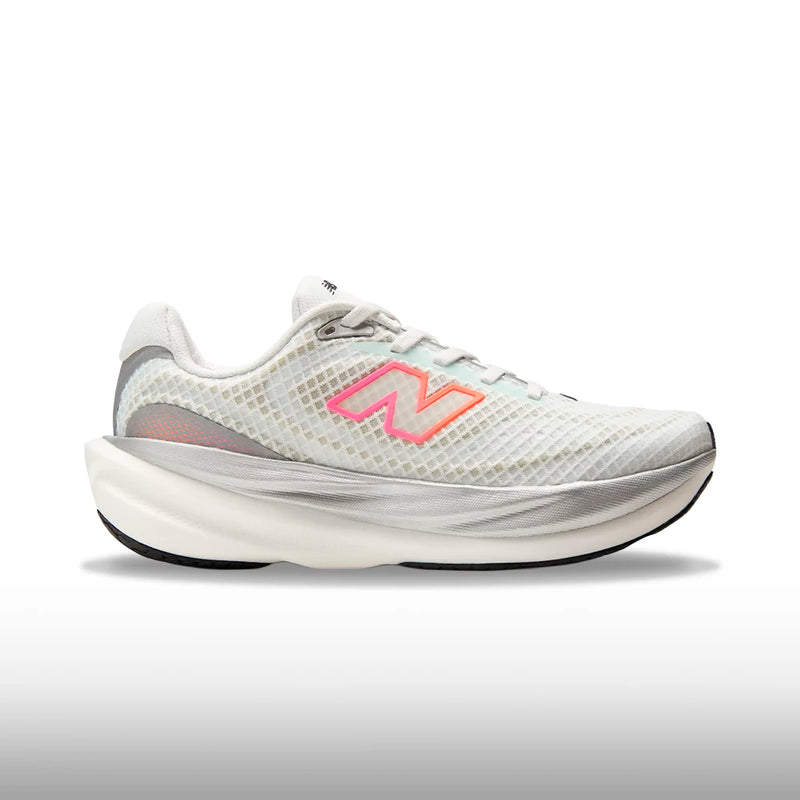 New Balance 1080 V15 Breathe Mujer White Pink Tangerine Heat