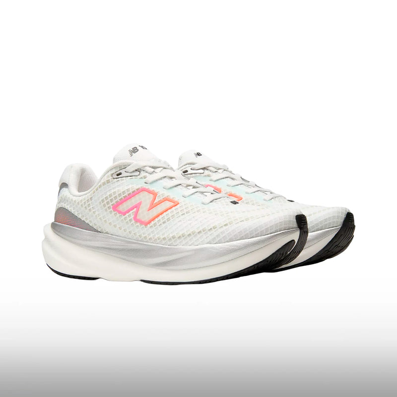 New Balance 1080 V15 Breathe Mujer White Pink Tangerine Heat