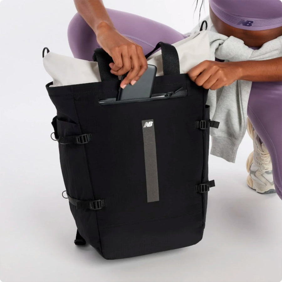 New Balance Bolso Track Tote Pack Unisex Black