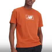 New Balance Camiseta Essentials Hombre Rust Oxide