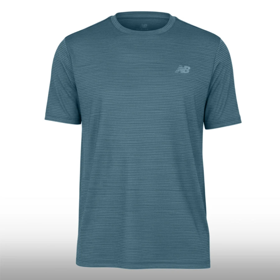 New Balance Camiseta Sport Essentials Hombre Big Teal