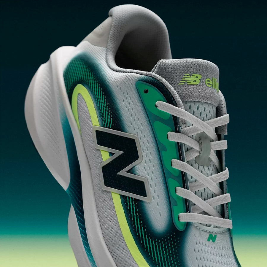 New Balance Ellipse V1 Hombre Deep End Glint Blue Medusa Green