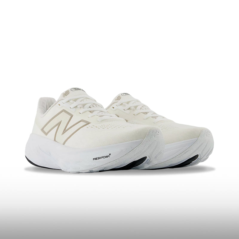 New Balance Fresh Foam X 1080 V14 Mujer White Light Gold Metallic