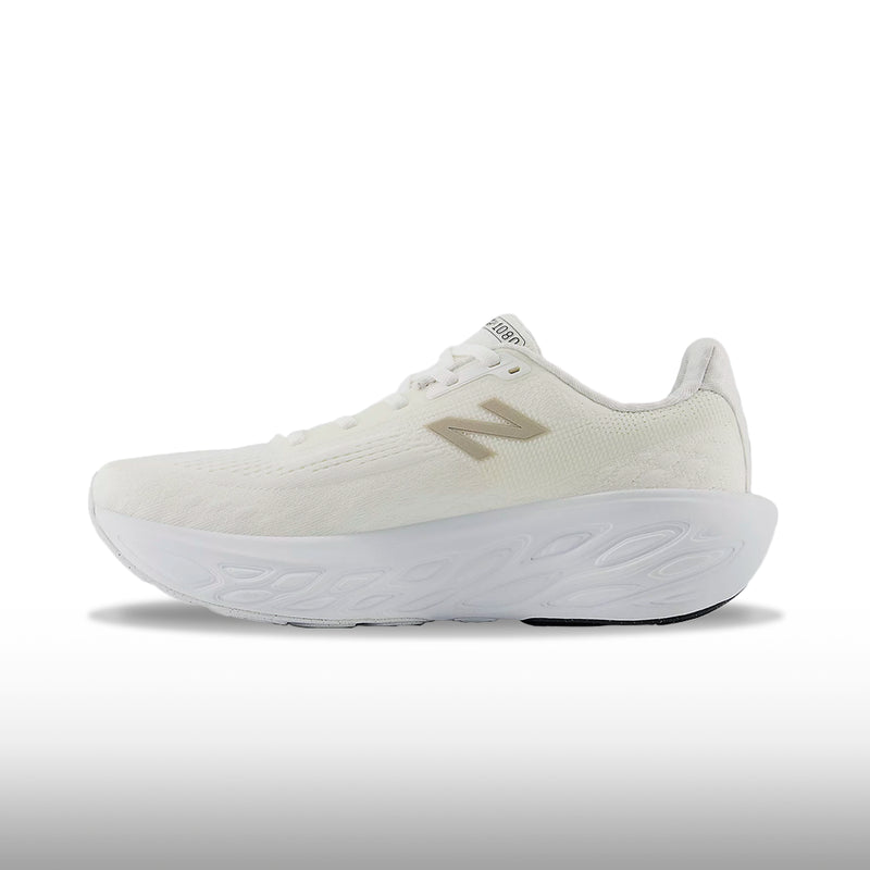 New Balance Fresh Foam X 1080 V14 Mujer White Light Gold Metallic
