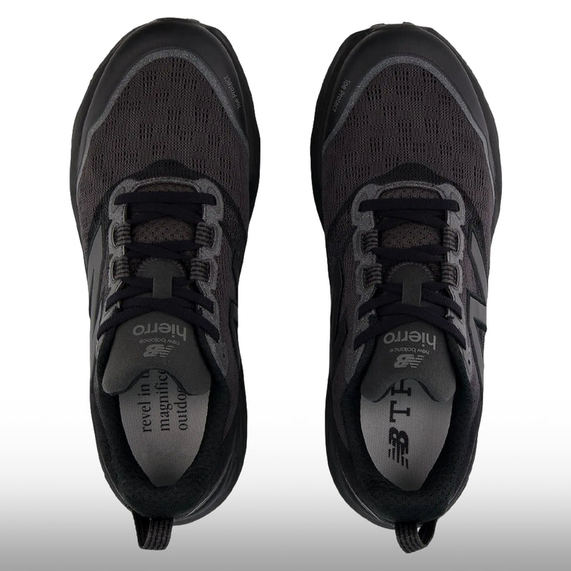 New Balance Fresh Foam X Hierro v9 Hombre Black Cement