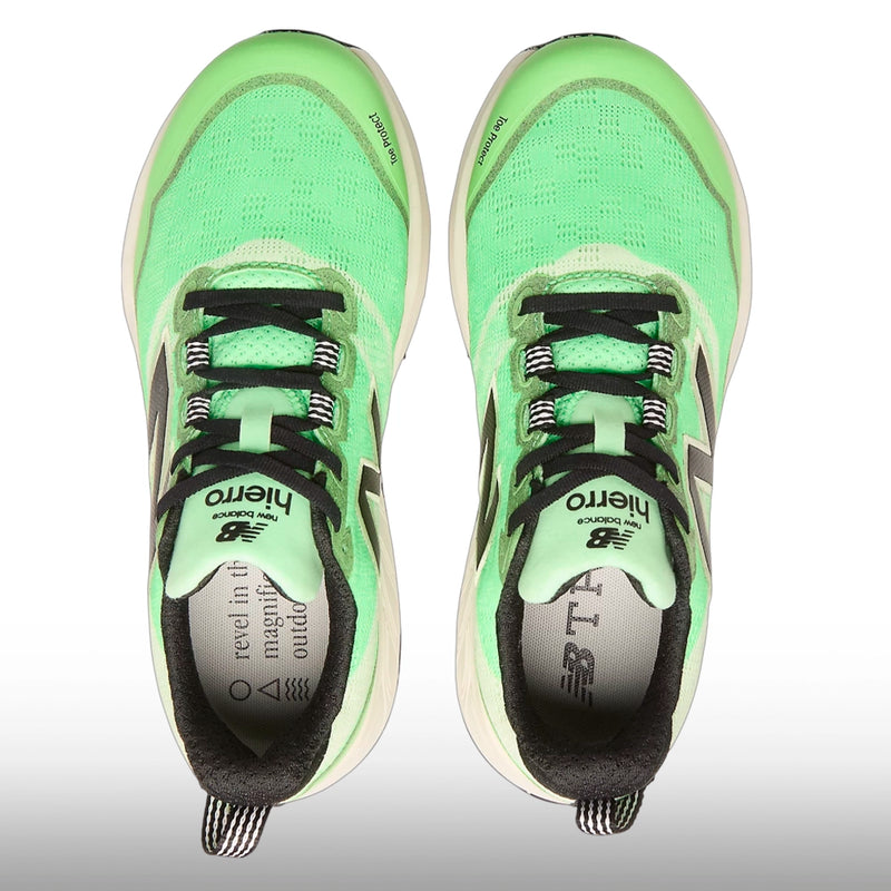 New Balance Fresh Foam X Hierro v9 Hombre Electric Jade Black