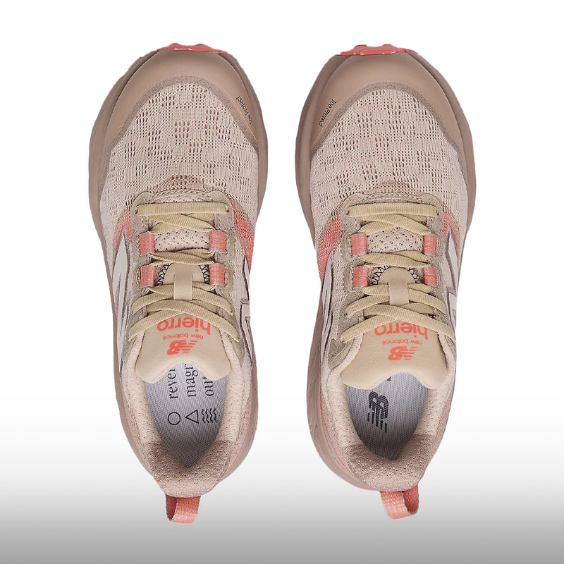 New Balance Fresh Foam X Hierro v9 Mujer Desert Clay Urgent Red