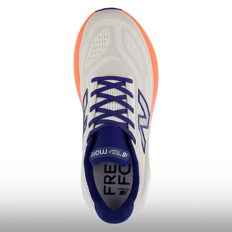 New Balance Fresh Foam X More v6 Hombre Reflection Blue Oyster Tangerine