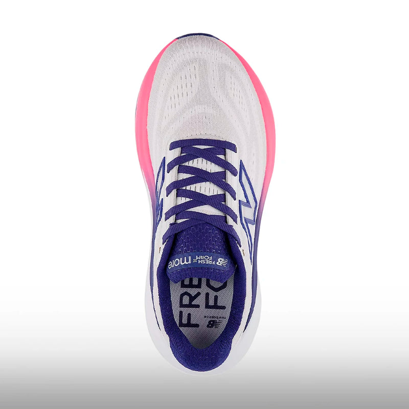 New Balance Fresh Foam X More v6 Mujer Reflection Blue Oyster Pink Heat