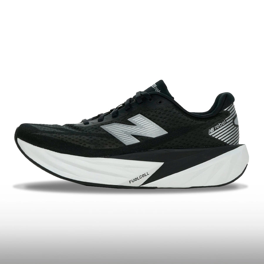 New Balance FuelCell Rebel v5 Hombre Black Silver Metallic
