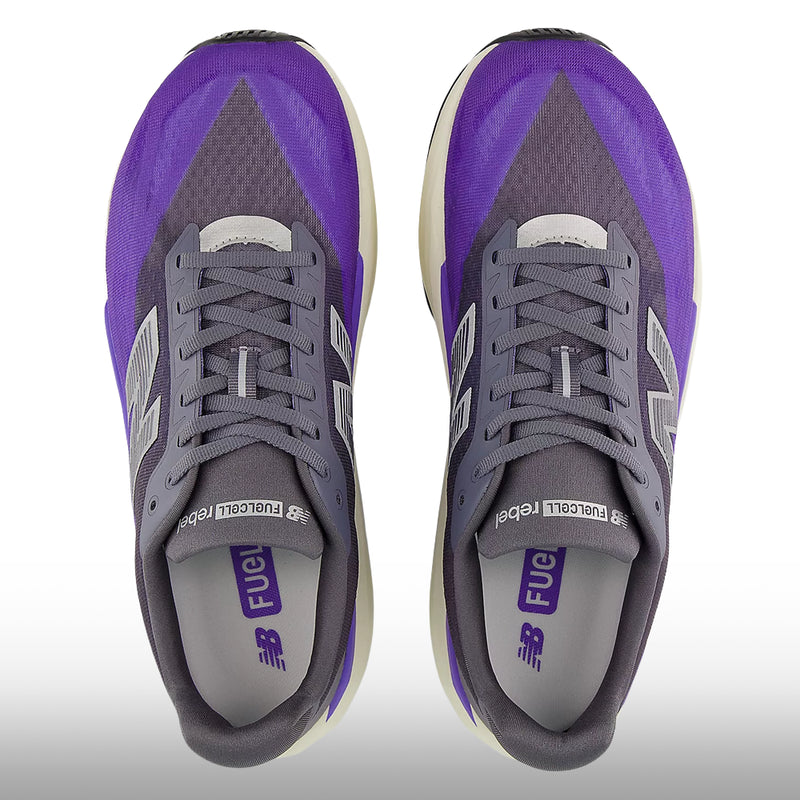 New Balance FuelCell Rebel v5 Hombre Electric Indigo Truffle Salt