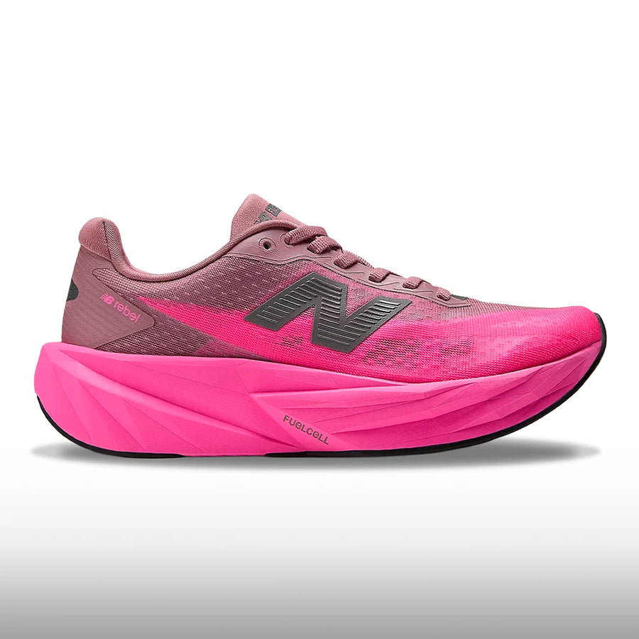New Balance FuelCell Rebel v5 Hombre Pink Heat Rosewood