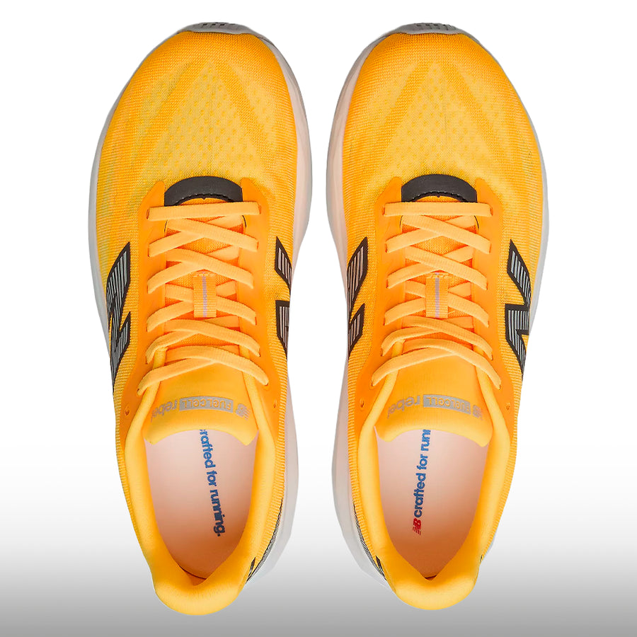 New Balance FuelCell Rebel v5 Hombre Satsuma Orange Grey Matter
