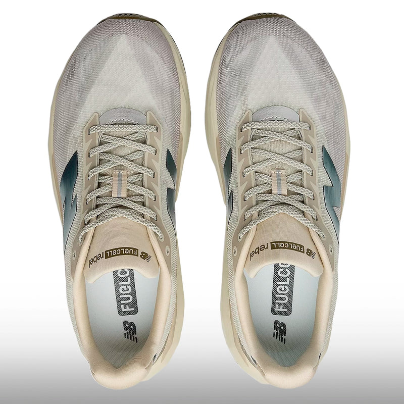 New Balance FuelCell Rebel v5 Hombre Shipyard Arid Stone