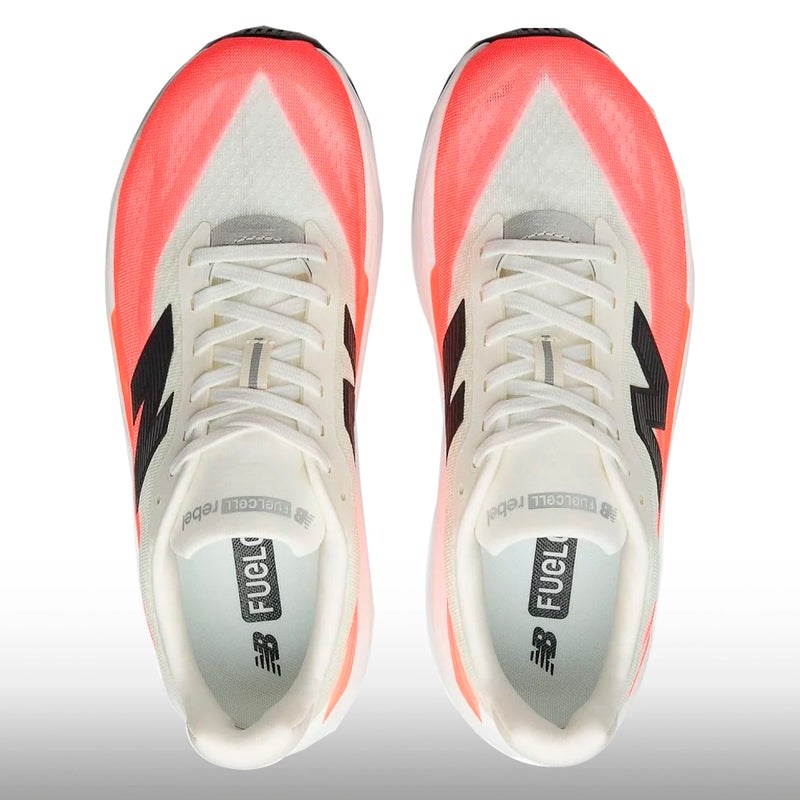 New Balance FuelCell Rebel v5 Hombre Urgent Red White
