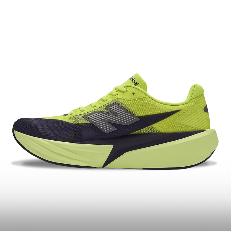New Balance FuelCell Rebel v5 Hombre Yellow Alkaline Green