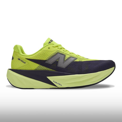 New Balance FuelCell Rebel v5 Hombre Yellow Alkaline Green