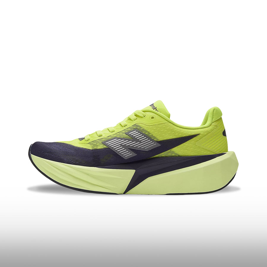 New Balance FuelCell Rebel v5 Mujer Alkaline Green Boysenberry