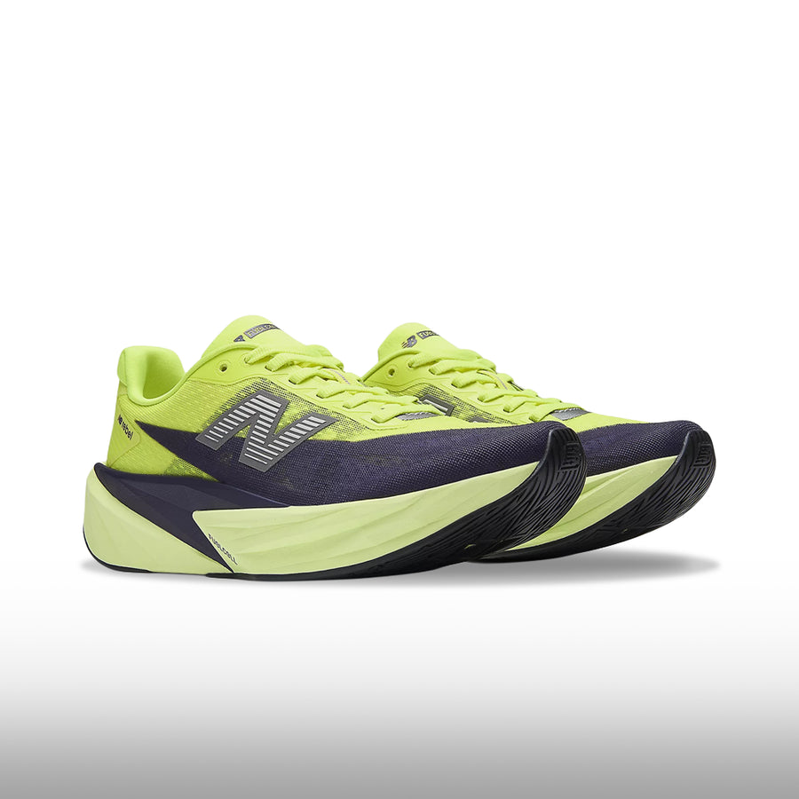 New Balance FuelCell Rebel v5 Mujer Alkaline Green Boysenberry