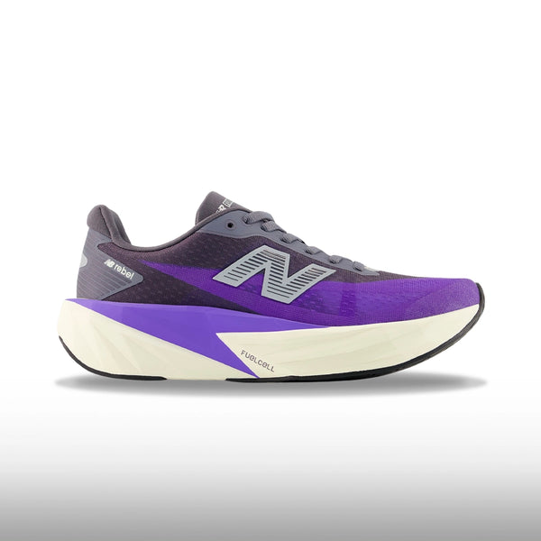 New Balance FuelCell Rebel v5 Mujer Electric Indigo Truffle Salt