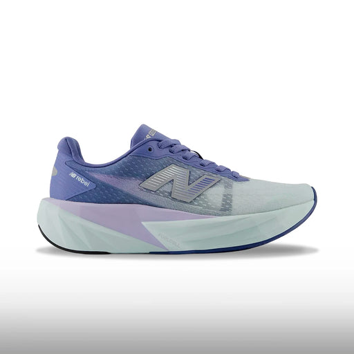 New Balance FuelCell Rebel v5 Mujer Fairweather Blue Glint Blue