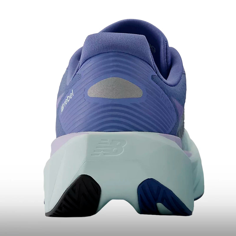 New Balance FuelCell Rebel v5 Mujer Fairweather Blue Glint Blue