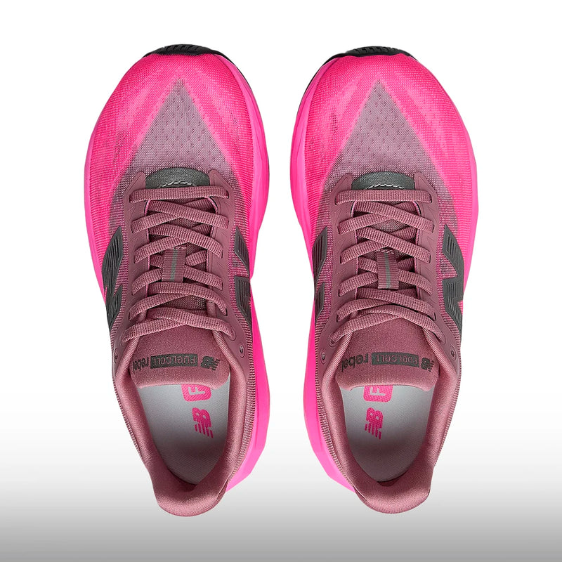 New Balance FuelCell Rebel v5 Mujer Pink Heat Rosewood