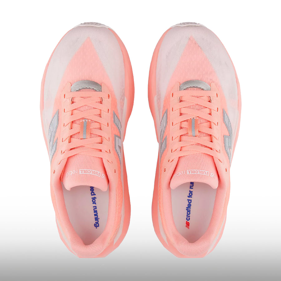 New Balance FuelCell Rebel v5 Mujer Pink Lemonade Pink Salt