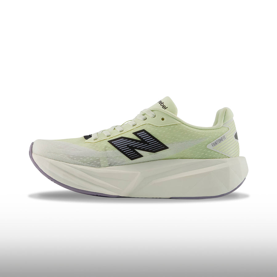 New Balance FuelCell Rebel v5 Mujer Pistachio Butter Sea Salt