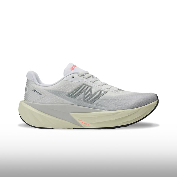 New Balance FuelCell Rebel v5 Mujer Raincloud White