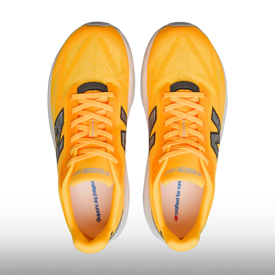 New Balance FuelCell Rebel v5 Mujer Satsuma Orange Grey Matter