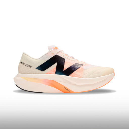 New Balance FuelCell SuperComp Elite V4 Mujer White Angora Mango